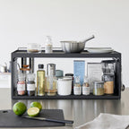Open-Back Countertop Storage Rack - Steel