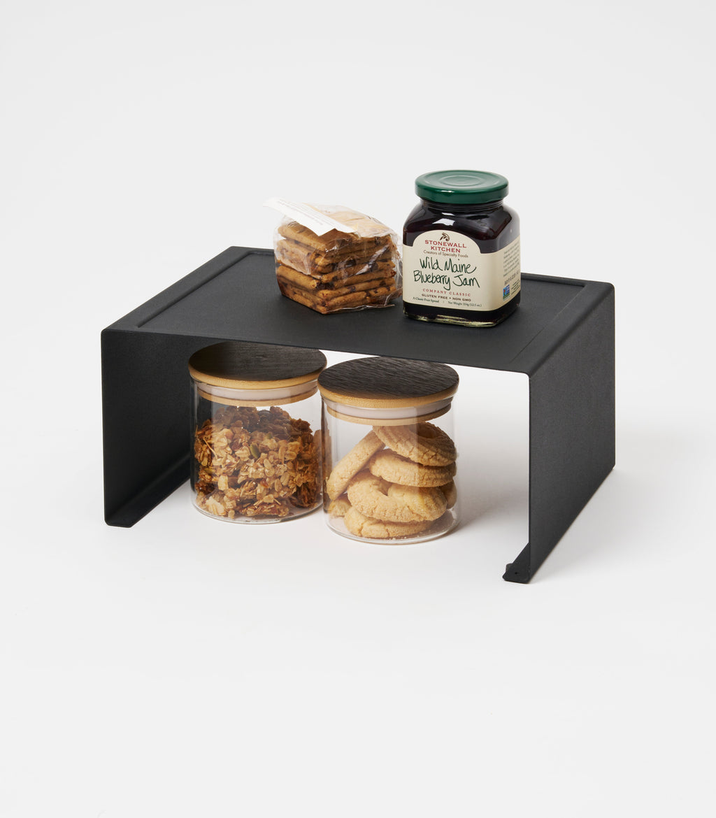 Stackable Countertop Shelf - Two Sizes - Steel