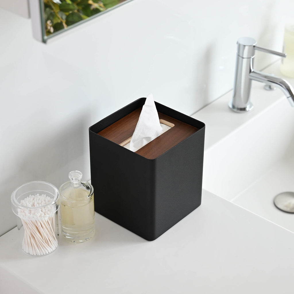 Tissue Box Cover - Square - Steel