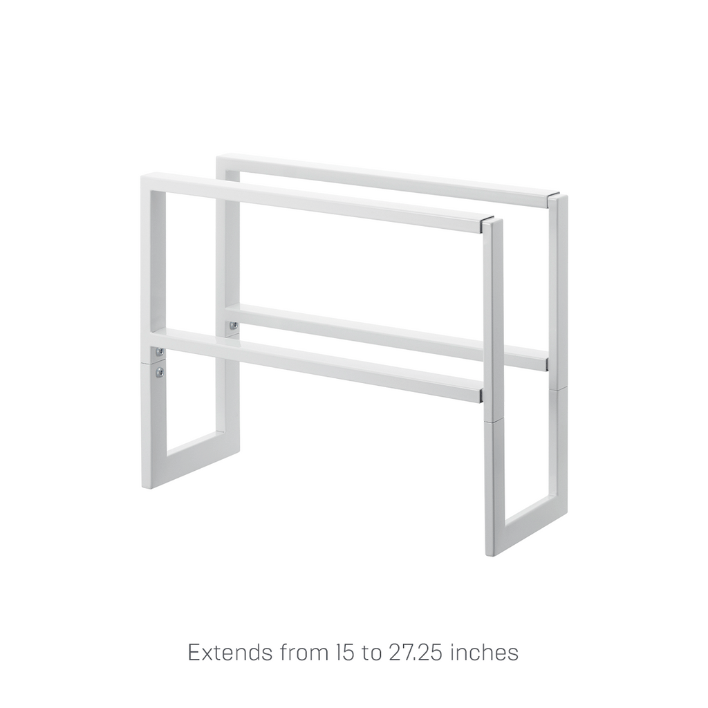Two-Tier Expandable Shoe Rack (12 H)  - Steel