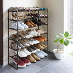 Three-Tier Expandable Shoe Rack (18 H)  - Steel