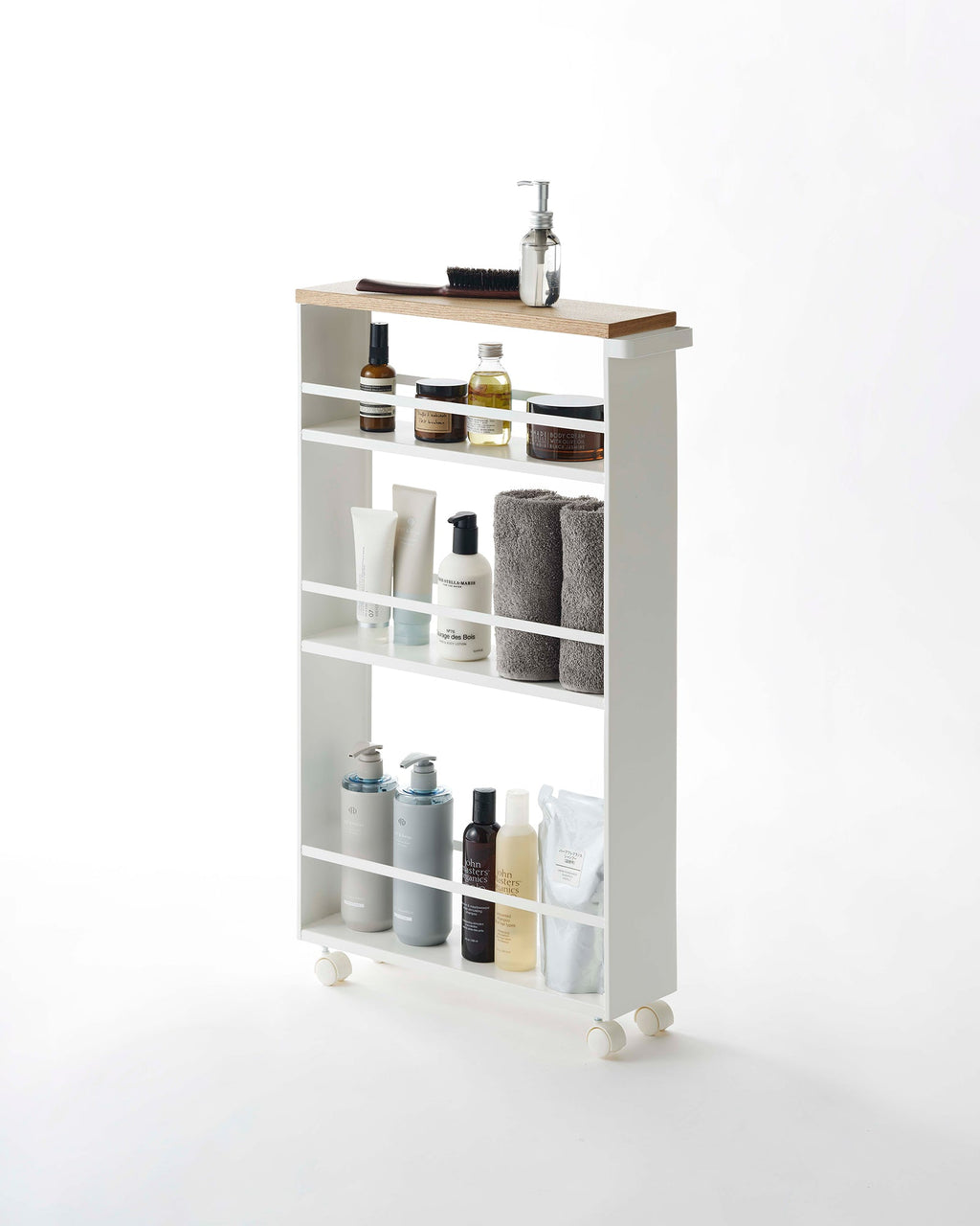 Slim Storage Cart (32 H)  - Steel