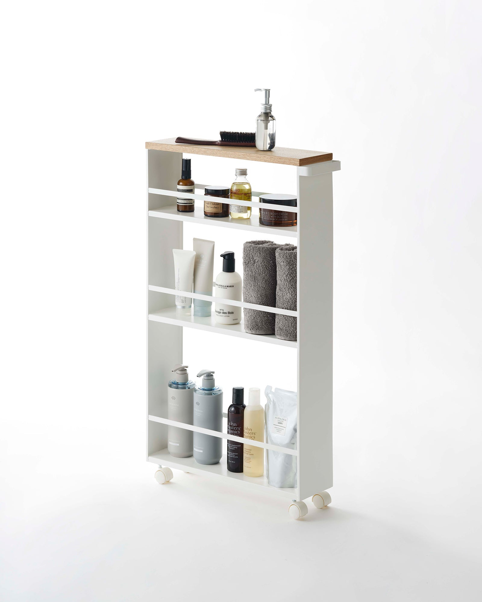 Slim Storage Cart (32 H)  - Steel