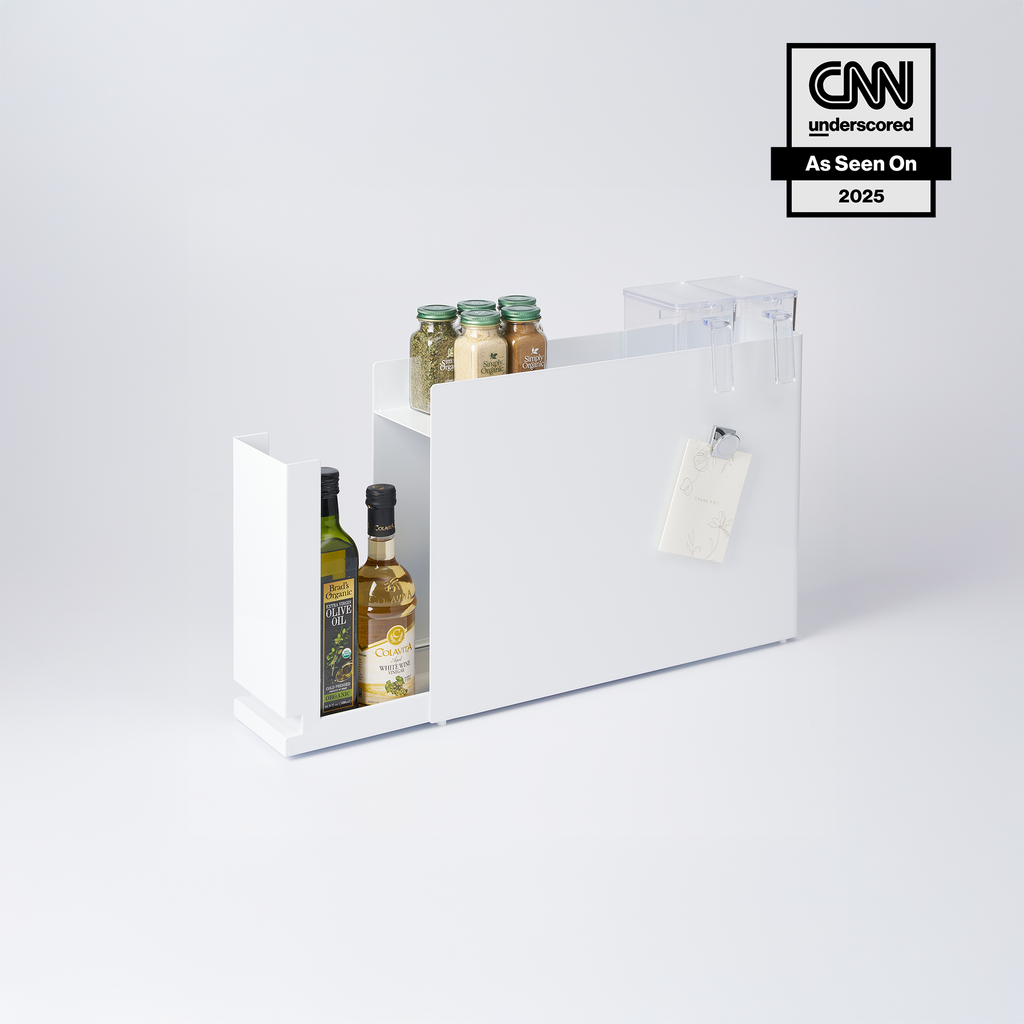 Sliding Drawer Seasoning Rack - Steel