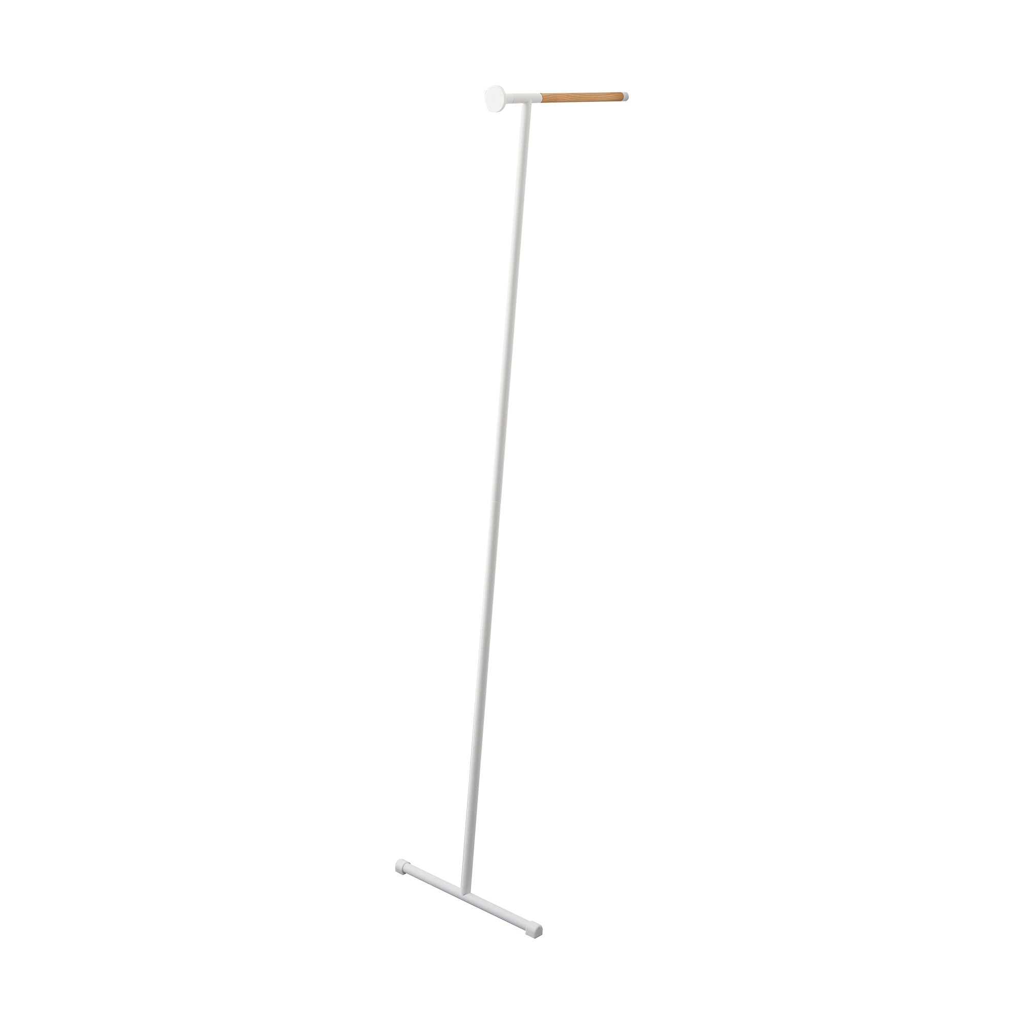 Leaning Clothes Hanger (64 H)  - Steel + Wood