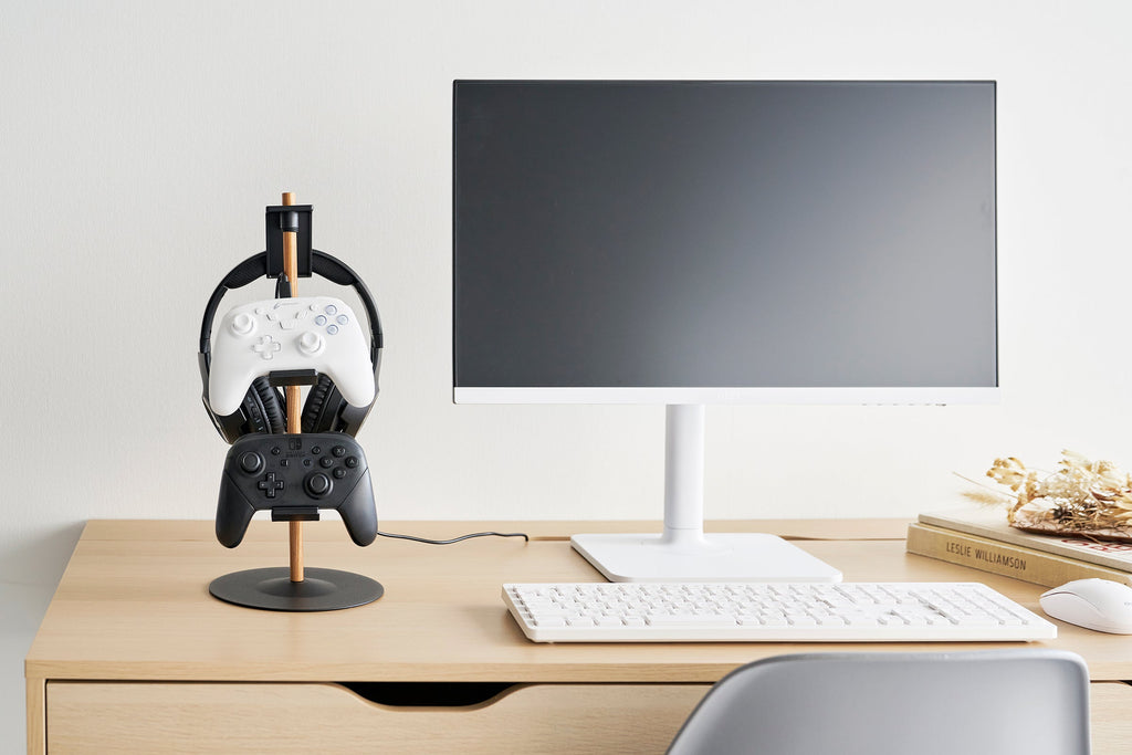 Controller Stand - Steel + Wood