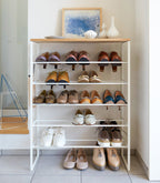 Six-Tier Shoe Rack (34 H)  - Steel