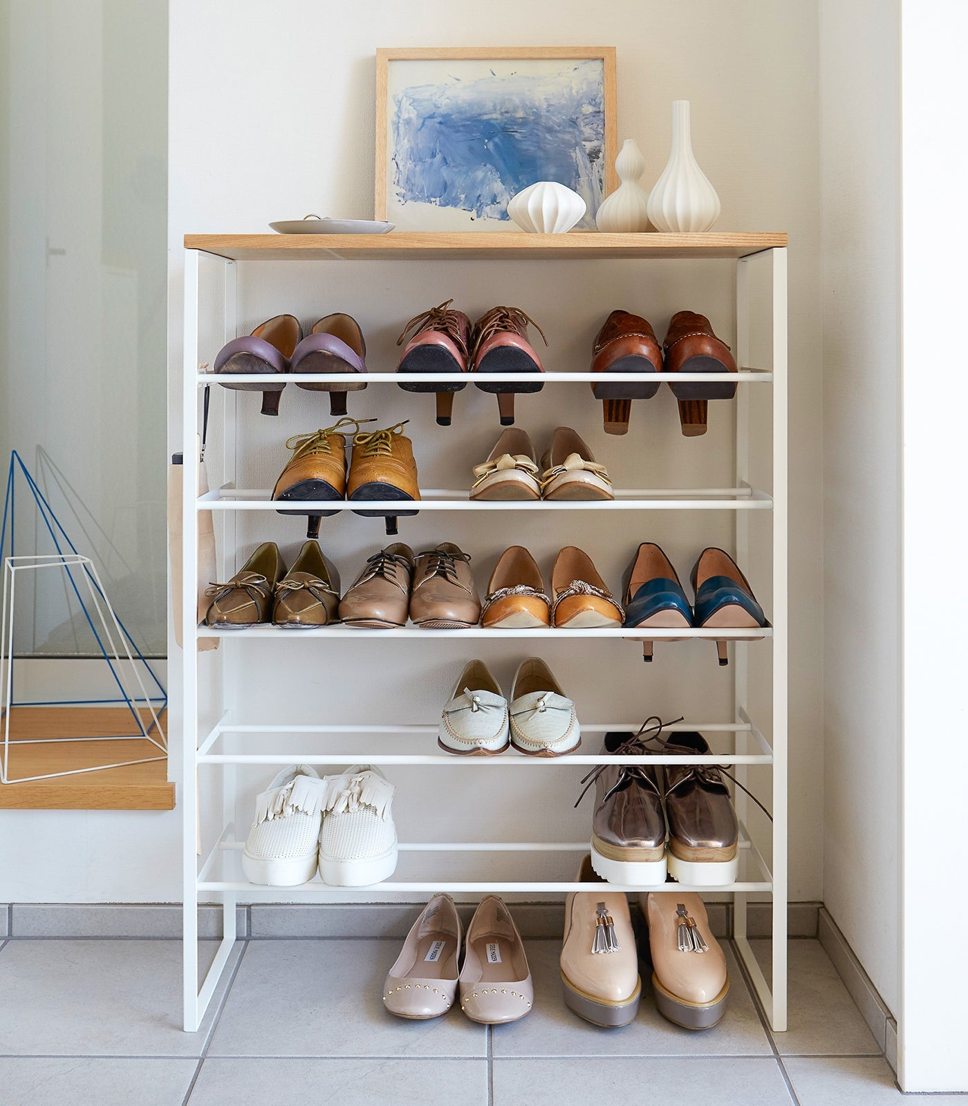 Six-Tier Shoe Rack (34 H)  - Steel