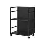 Two-Tier Hideaway Storage Cart (24 H)  - Steel
