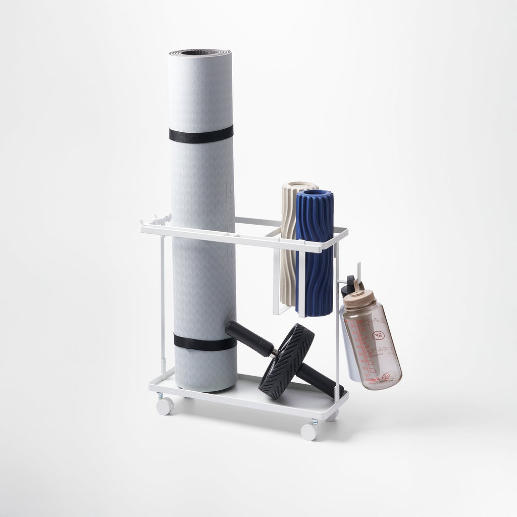 Fitness Equipment Storage Cart - Steel