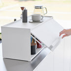 Open-Back Countertop Storage Rack - Steel