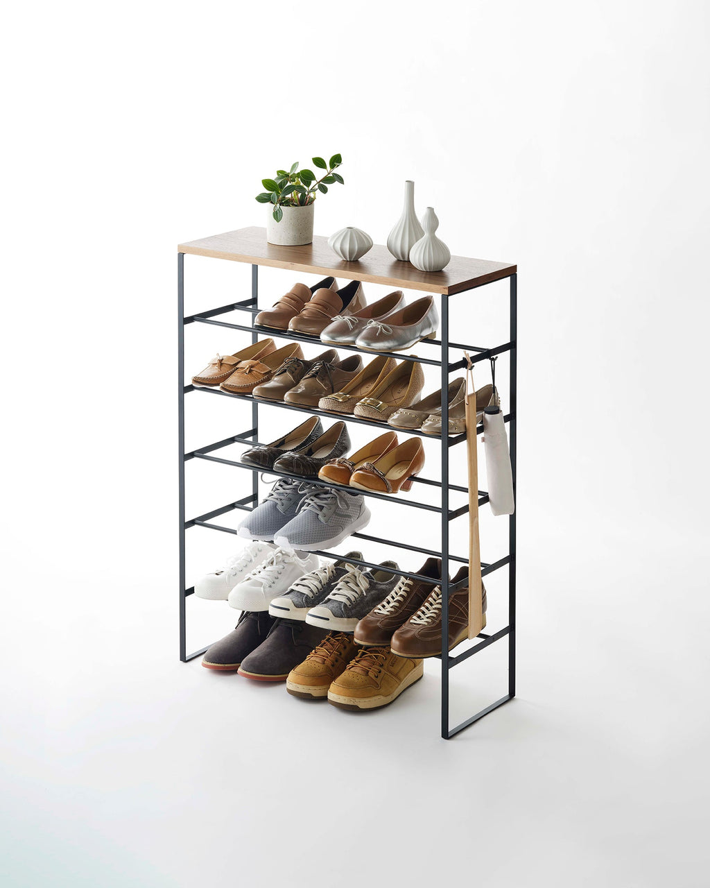 Six-Tier Shoe Rack (34 H)  - Steel