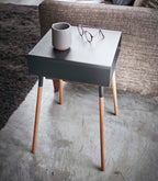 Storage Table - Tall (23 H)  - Steel + Wood