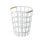 Wire Basket (18 H)  - Steel + Wood