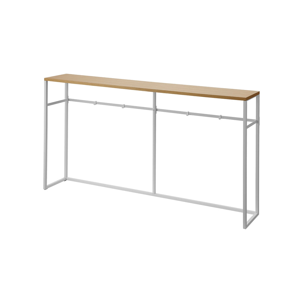 Long Console Table - Open (26 H)  - Steel
