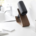 Hair Dryer and Iron Stand - Wood