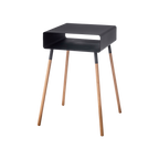 Storage Table - Tall (23 H)  - Steel + Wood