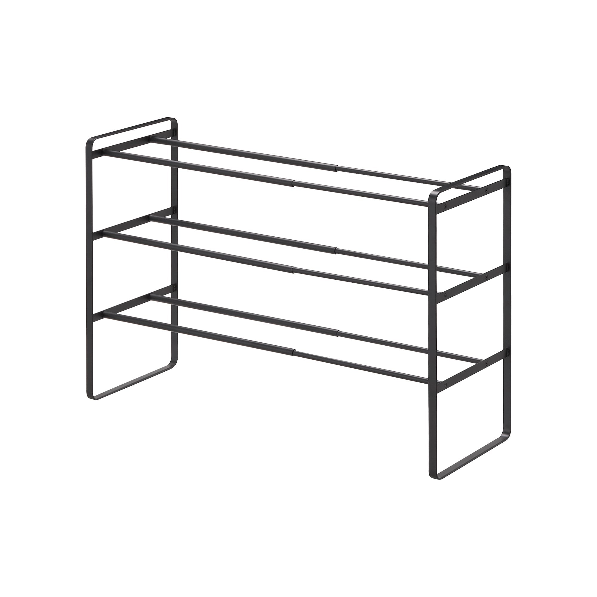 Three-Tier Expandable Shoe Rack (18 H)  - Steel