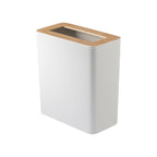 Trash Can - Rectangle - Steel + Wood