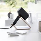 Hair Dryer and Iron Stand - Wood
