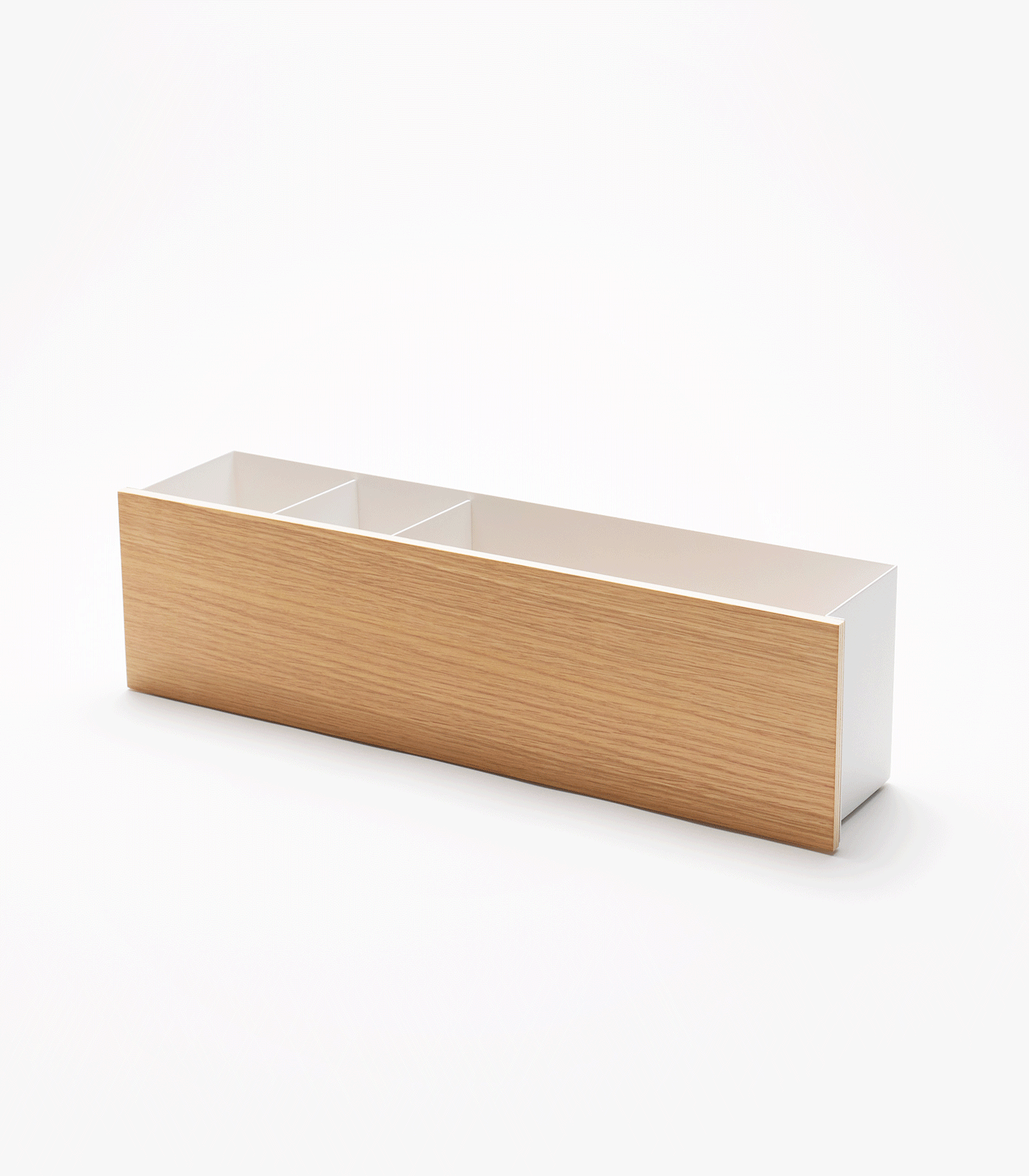 Desk Organizer - Large - Steel + Wood
