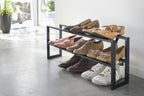 Two-Tier Expandable Shoe Rack (12 H)  - Steel