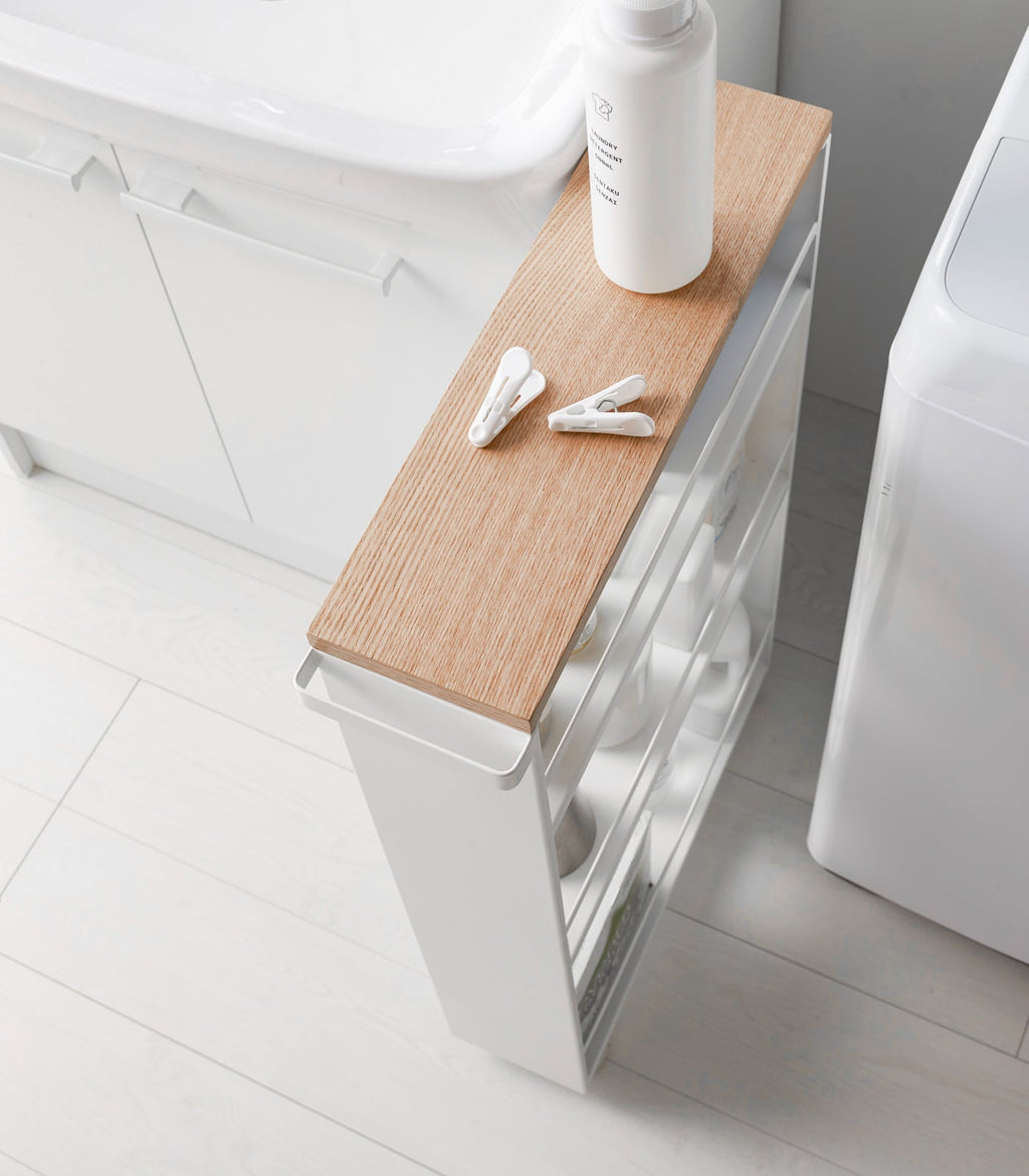 Slim Storage Cart (32 H)  - Steel