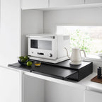 Countertop Drawer with Pull-Out Shelf - Wide - Steel