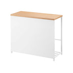 Entryway Storage Organizer & Bench (18 H)  - Steel + Wood