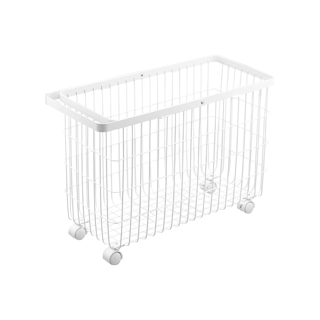 Rolling Wire Basket (14.8 H)  - Steel