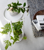 Two-Tier Rolling Plant Stand (28 H)  - Steel