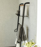 Leaning Storage Ladder With Shelf (63 H)  - Steel