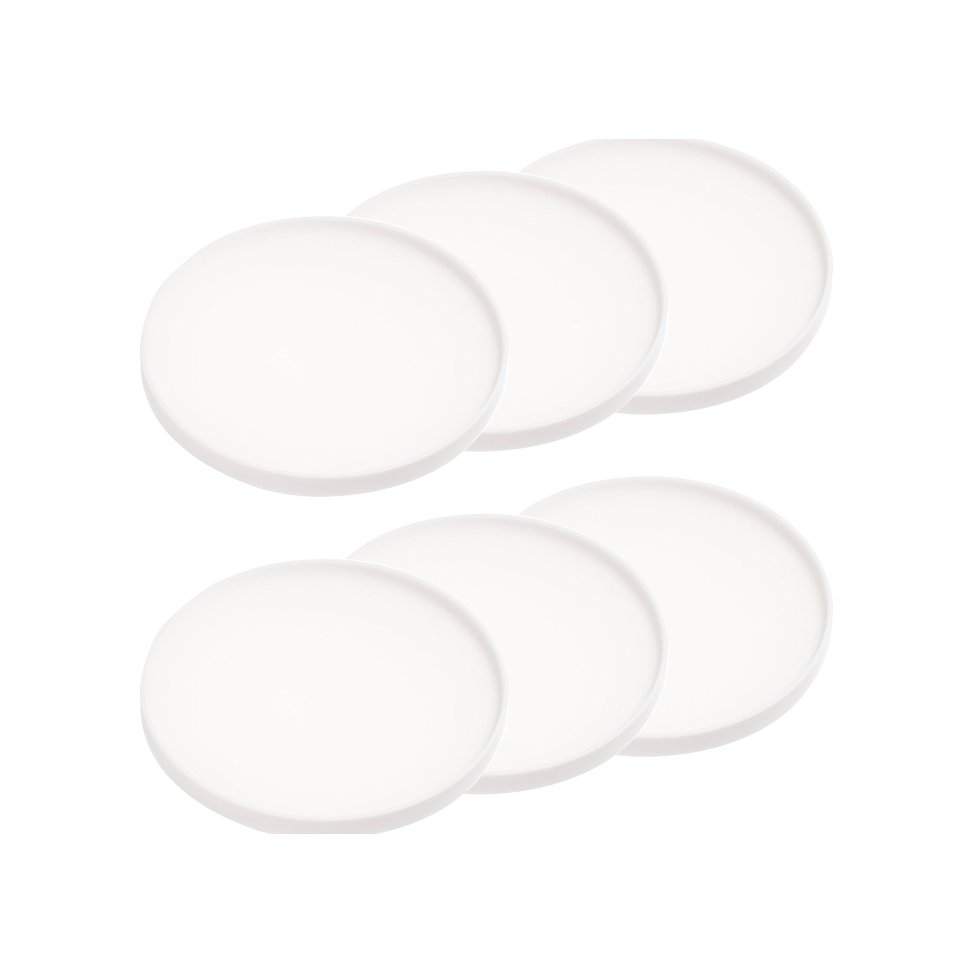 Coasters (Set of 6) - Two Styles - Silicone