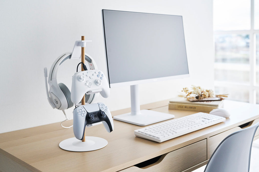 Controller Stand - Steel + Wood