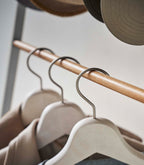 Coat Rack with Hat Storage (66 H)  - Steel + Wood