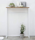 Narrow Entryway Console Table (32 H)  - Steel