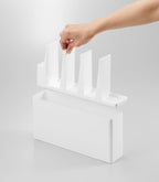 Utensil & Thin Cutting Board Holder - Steel