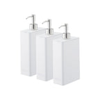 Rectangle Dispenser Bundle - Shampoo, Conditioner, and Body Soap