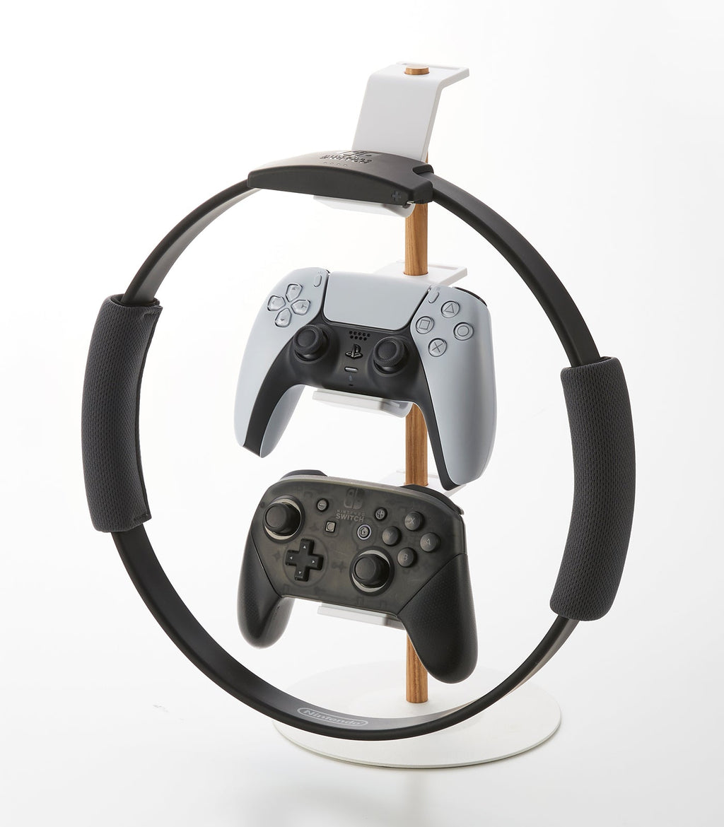 Controller Stand - Steel + Wood