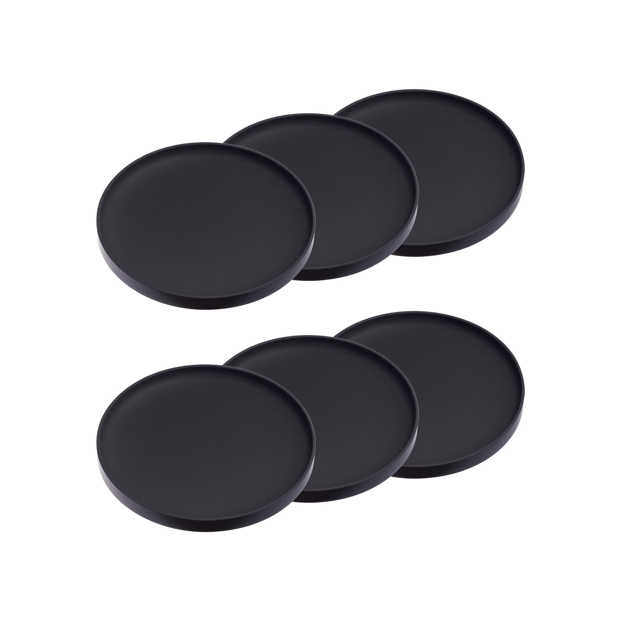 Coasters (Set of 6) - Two Styles - Silicone