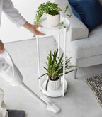 Two-Tier Rolling Plant Stand (28 H)  - Steel