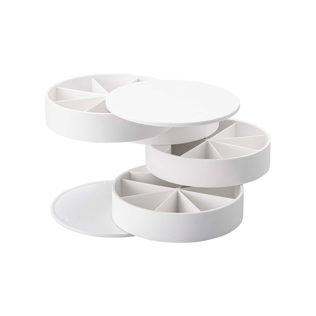 Stacked Jewelry Organizer - Sectioned