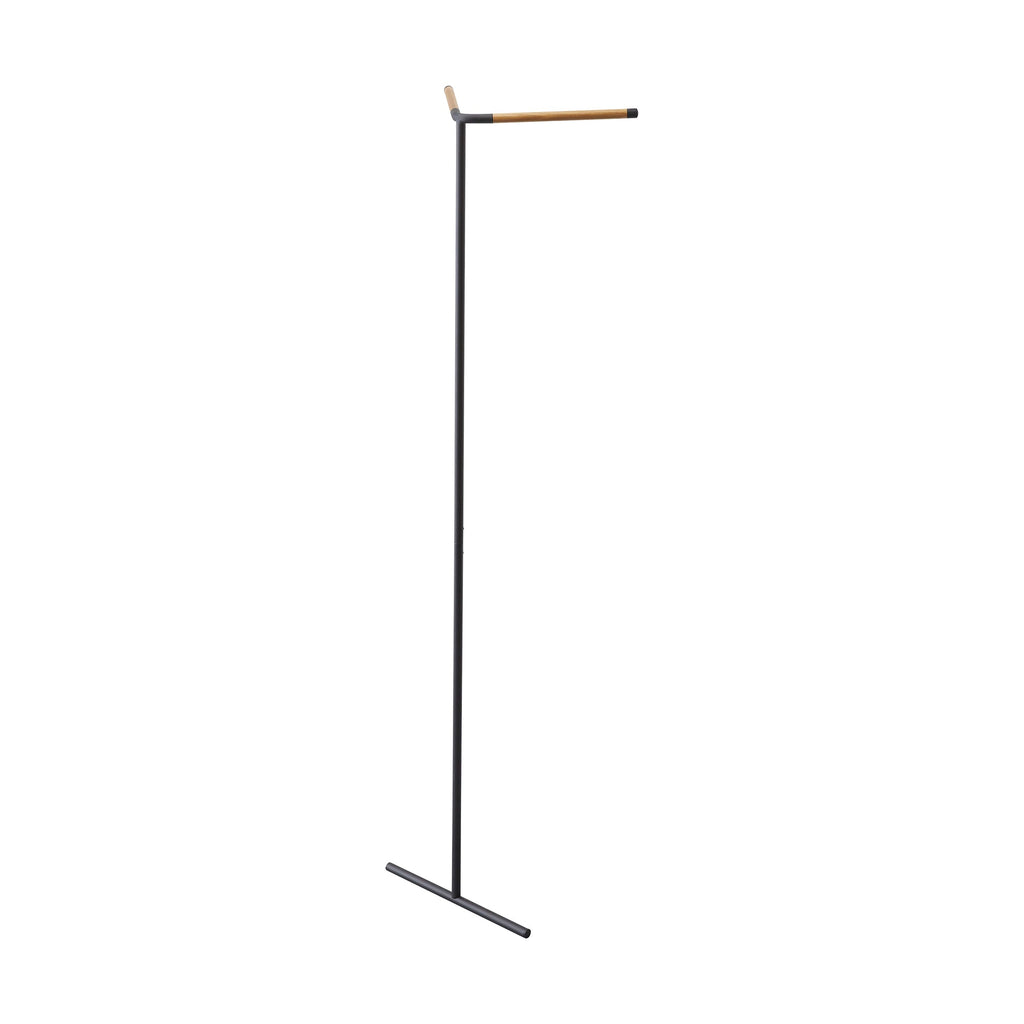 Corner Leaning Coat Hanger (63 H)  - Steel + Wood