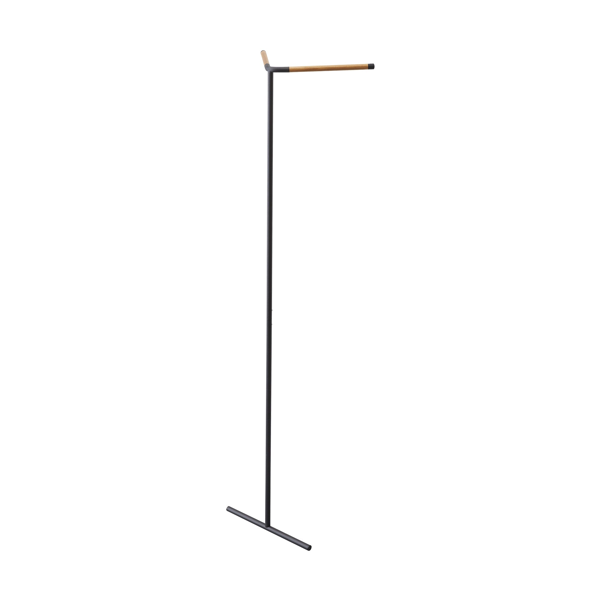 Corner Leaning Coat Hanger (63 H)  - Steel + Wood