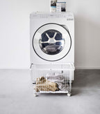 Rolling Wire Basket (14.8 H)  - Steel