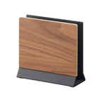 Slim Laptop Stand - Steel + Wood