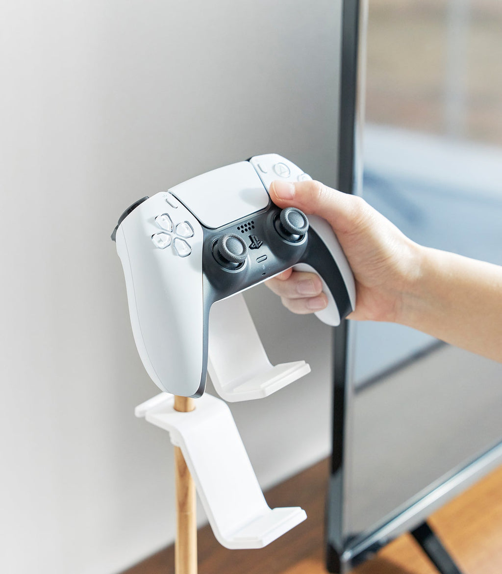 Controller Stand - Steel + Wood