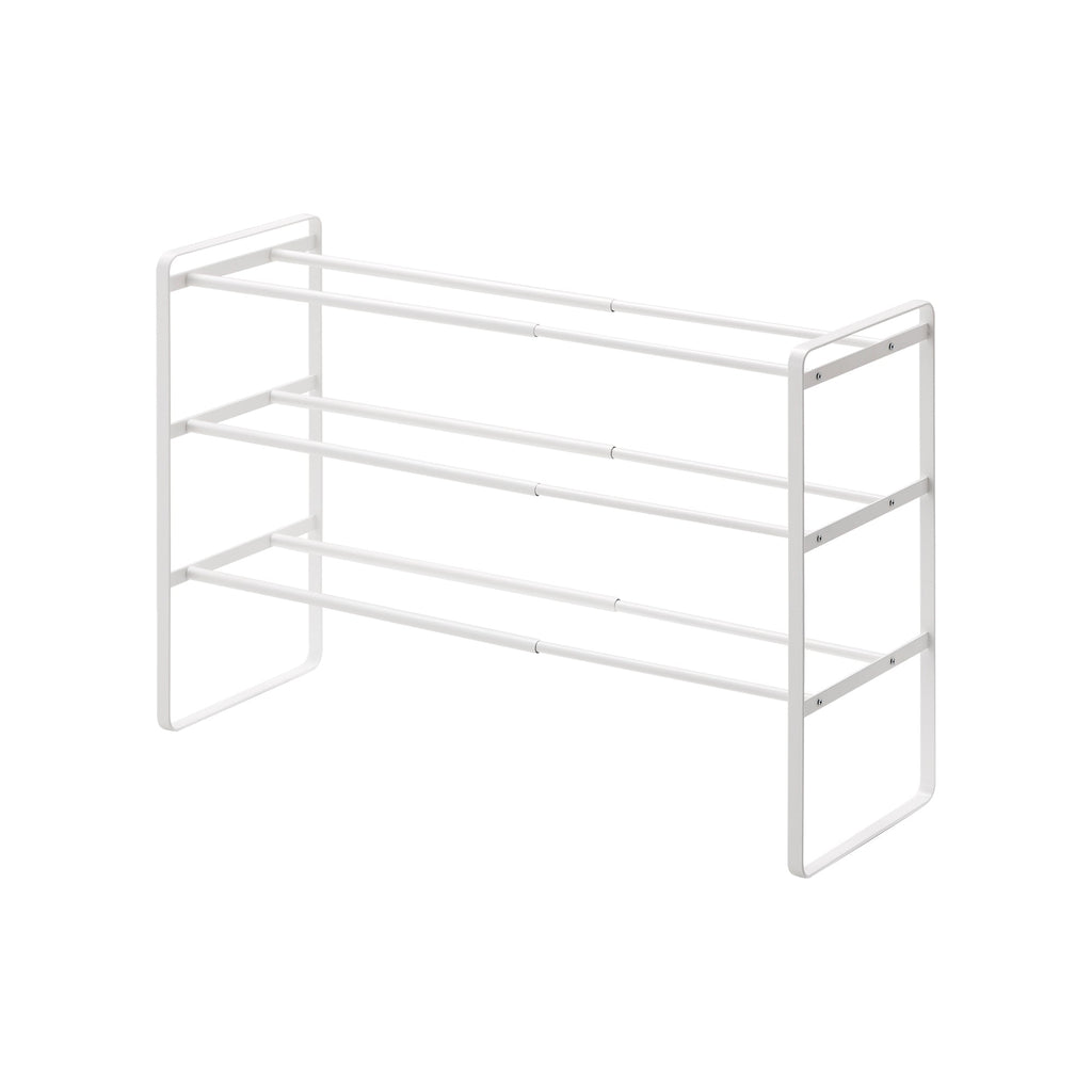 Three-Tier Expandable Shoe Rack (18 H)  - Steel