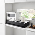 Countertop Drawer with Pull-Out Shelf - Wide - Steel