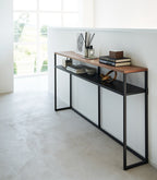 Long Console Table - Steel